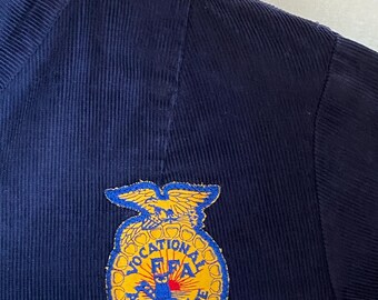 ffajacket 70s Oklahoma タロンジップ usa製 38サイズ Size 42US / 52EU. Vintage Texas Future Farmer of America