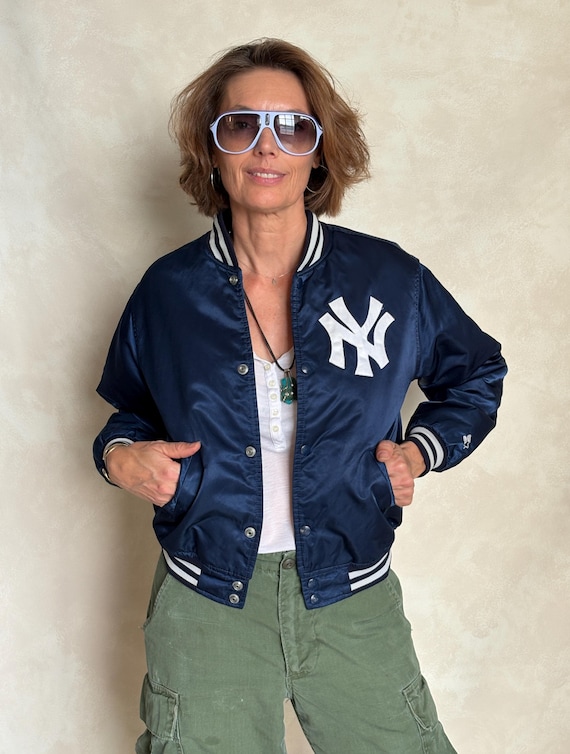 Vintage 90s New York Yankees Starter Jacket – Diamond Collection