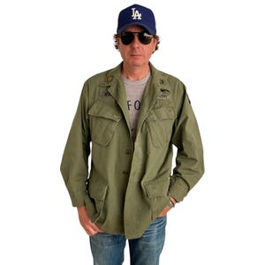 Med Reg. Authentic 1970 US Army Vintage Vietnam  jungle jacket..