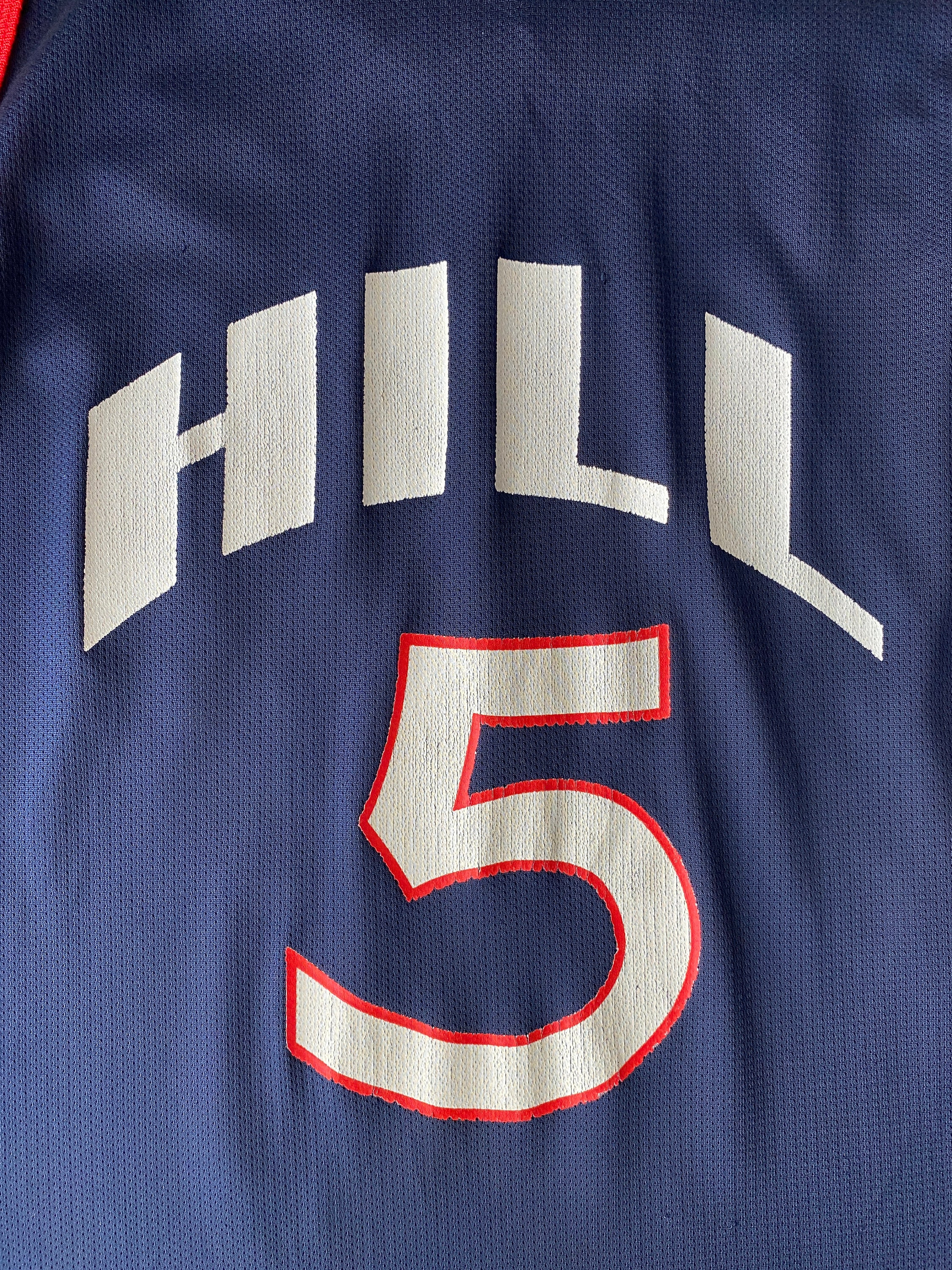 Size 48. Champion USA Team #5 Hill NBA Basketball Jersey - Etsy Size 48. Champion USA Team #5 Hill NBA Basketball Jersey - Etsy