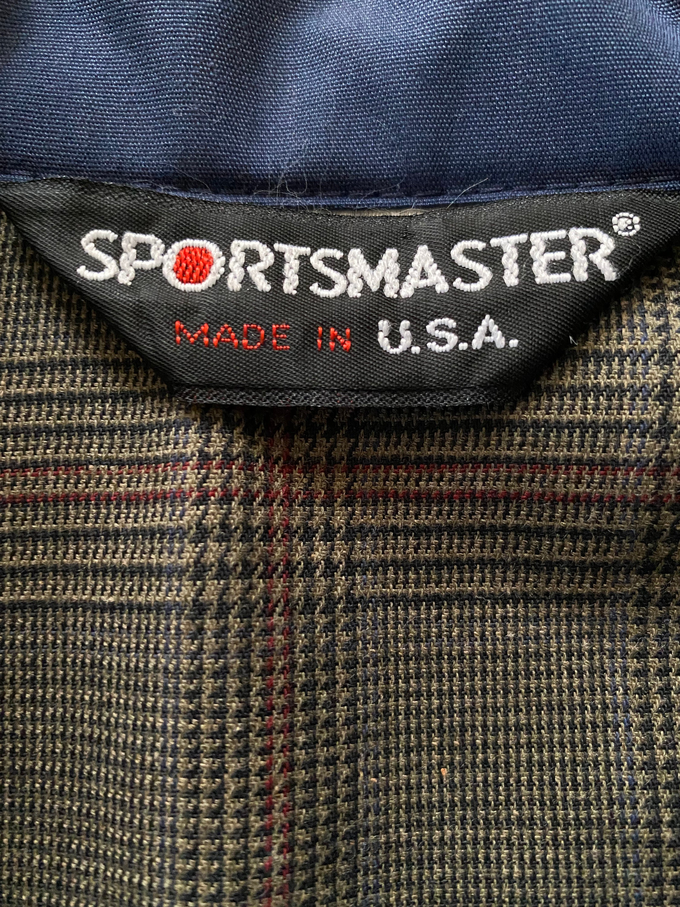 Size M. Vintage 70s Sportsmaster Jacket. Made in USA Baracuta