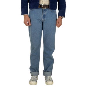 Calça Jeans Levi's 501 Vintage Denim 33X34 Fabricada nos EUA