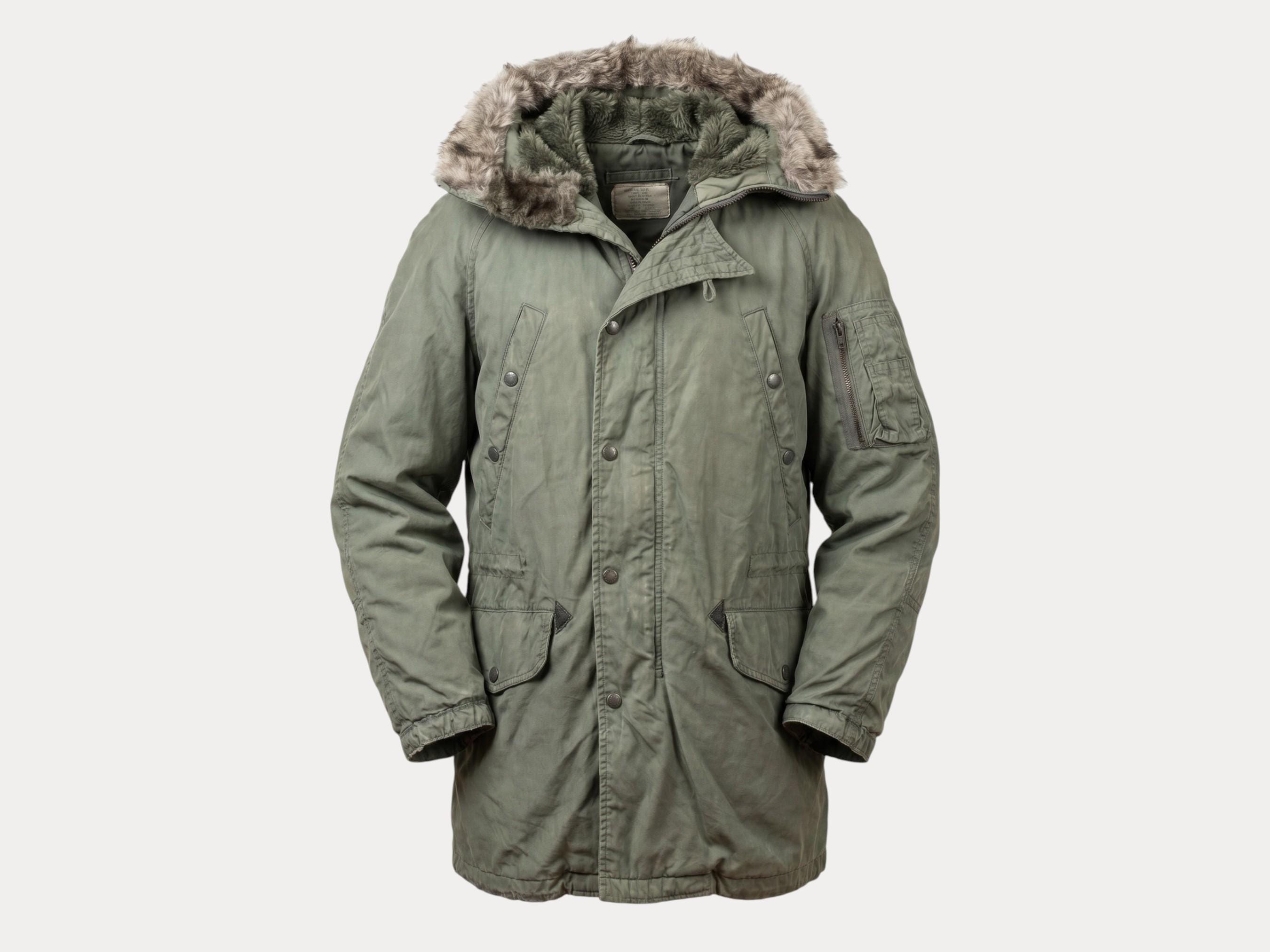 Authentic 1986 US Air Force N-3B Extreme Cold Parka / Military 