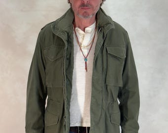 Authentic 1968 US Army M-65 Field Jacket – OG-107 – Vintage
