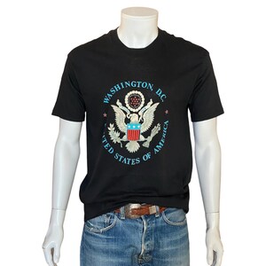 XL. Vintage 50/50 katoenen jaren 80 T-shirt US Seal gemaakt in de VS