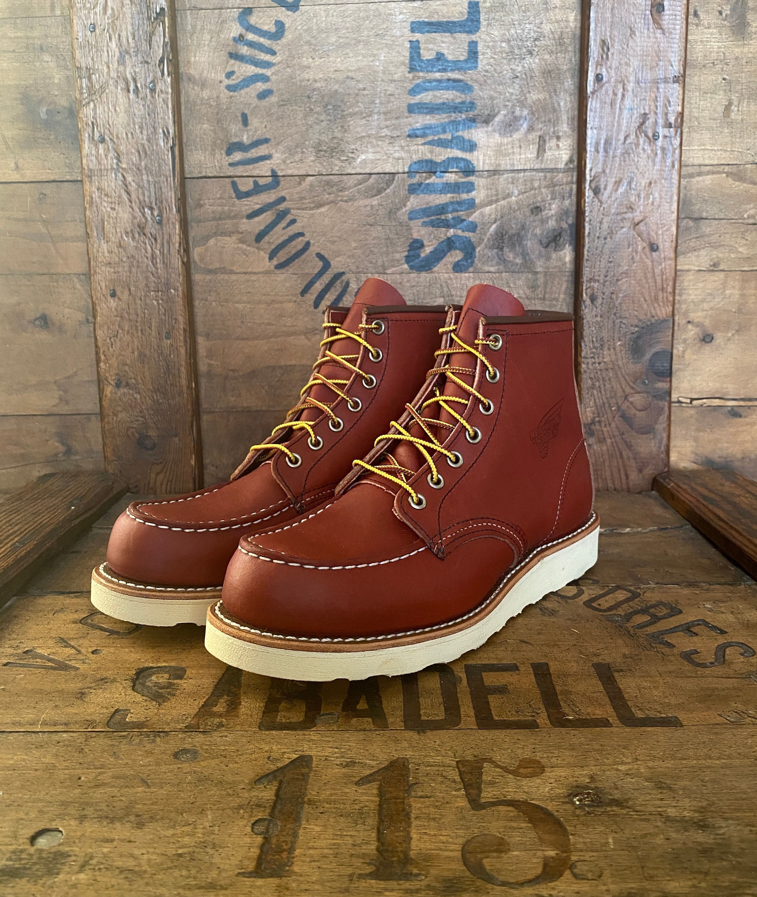 Venta de botas red best sale wing