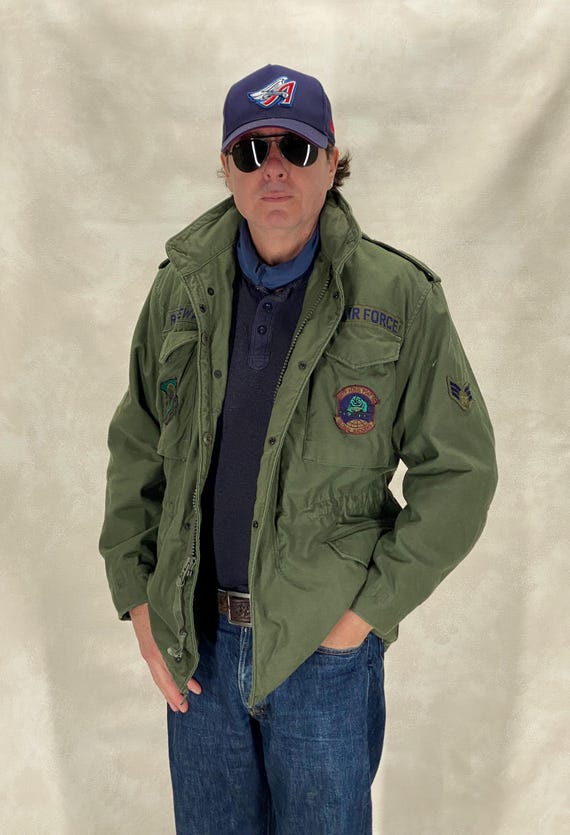 Vintage 1987 US Air Force M-65 Field Jacket - Small, Made in USA