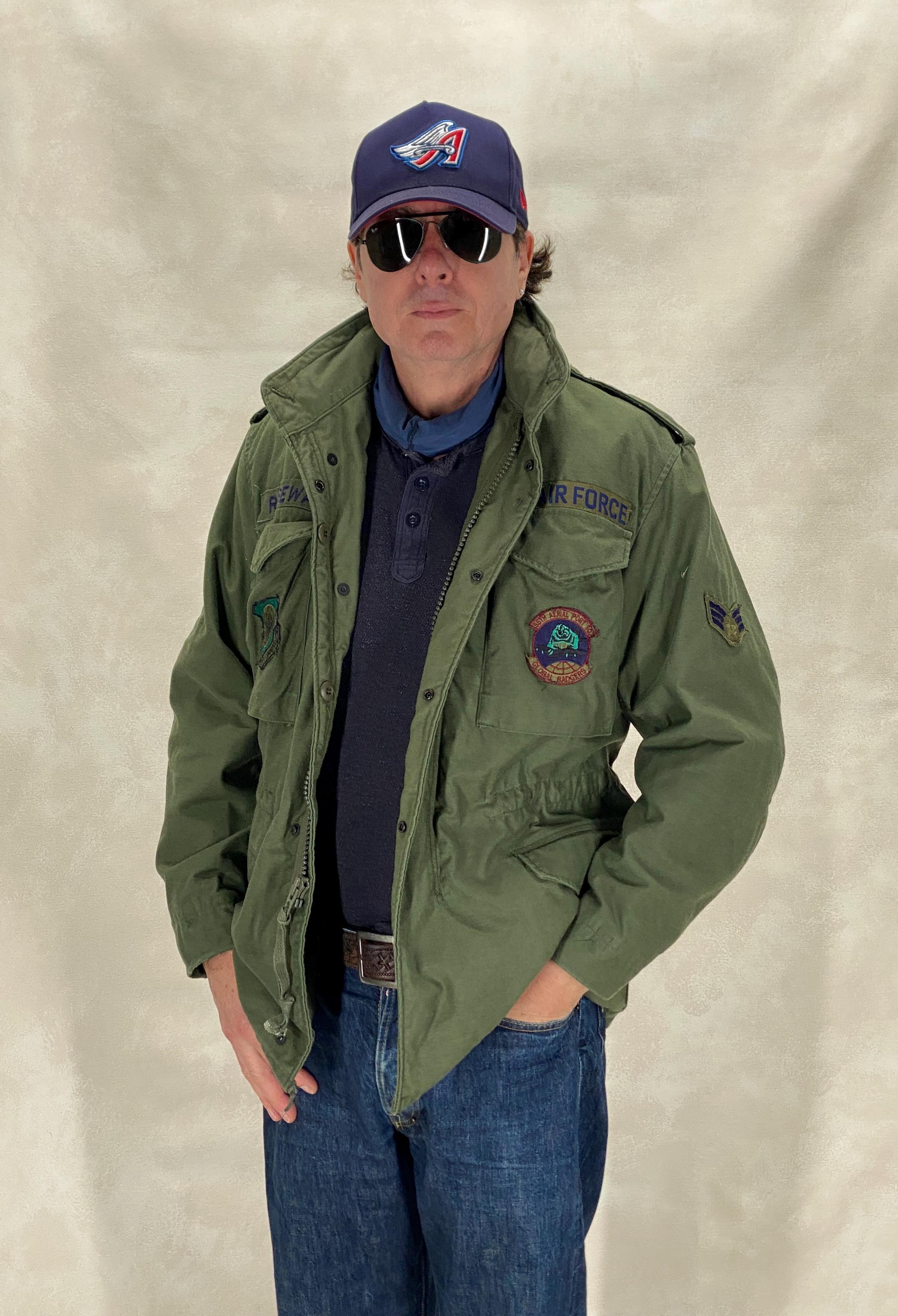 Vintage 1987 US Air Force M-65 Field Jacket - Small, Made in USA