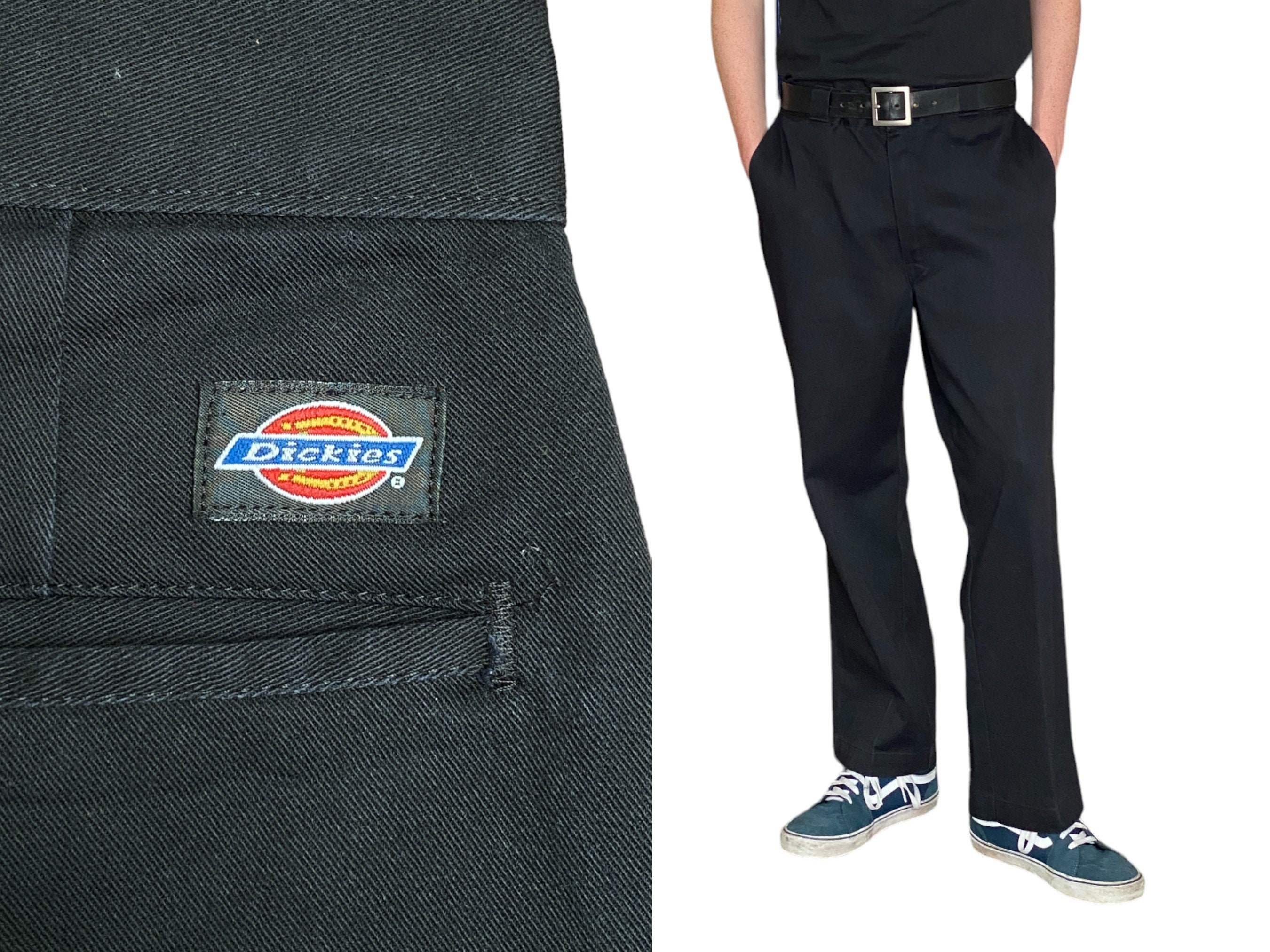 Vintage Dickies 874 Work Pants – Black – Made in USA | Classic