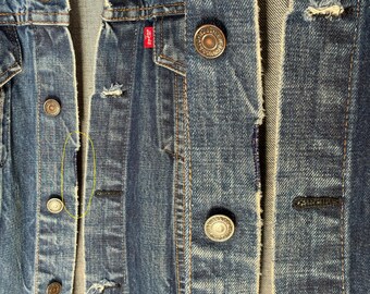 Vintage 70s Levi's Denim Trucker Jacket - Type III - Made in USA