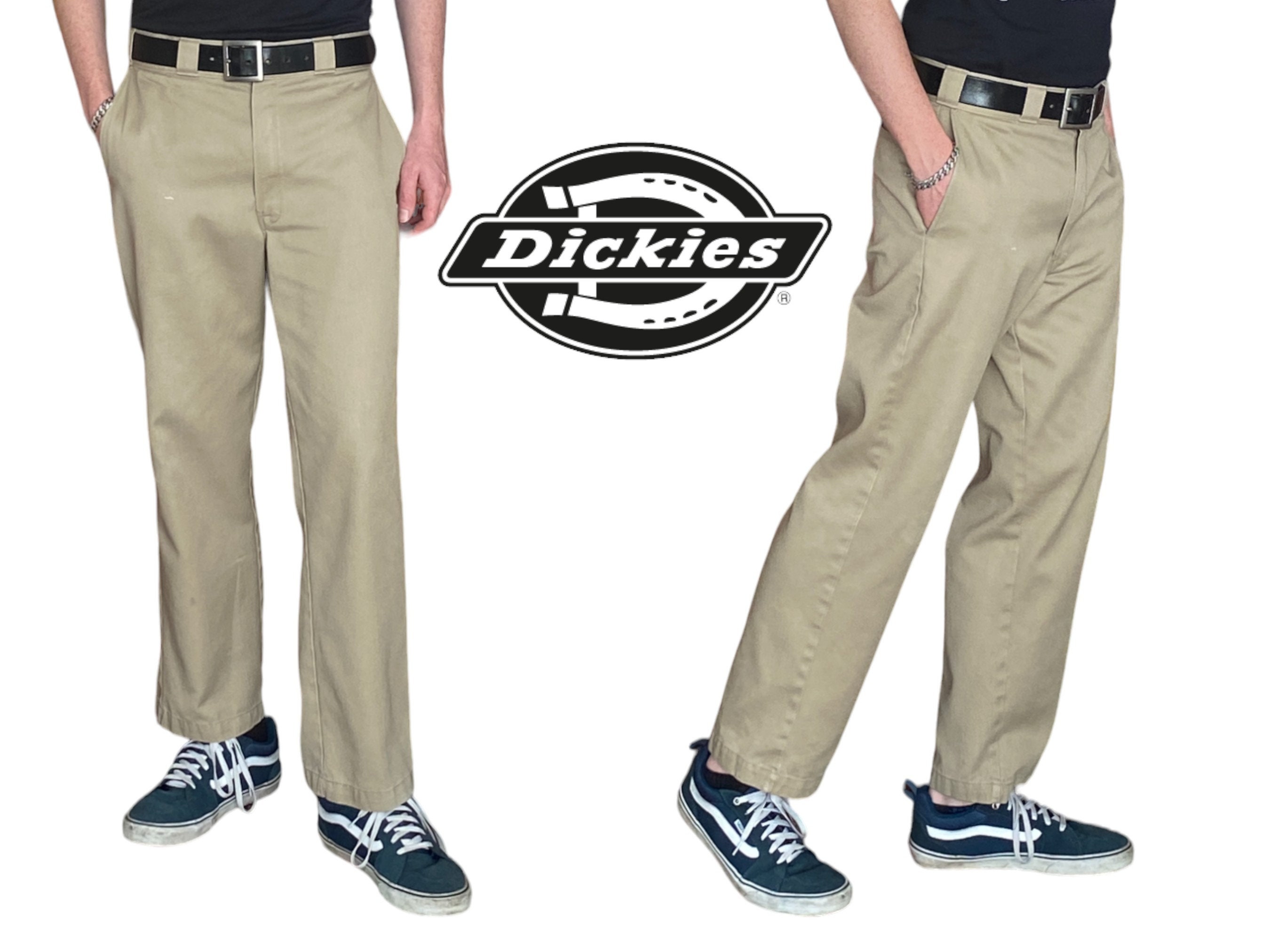 34X30 Beige Vintage Dickies Pants Model 874 - Etsy