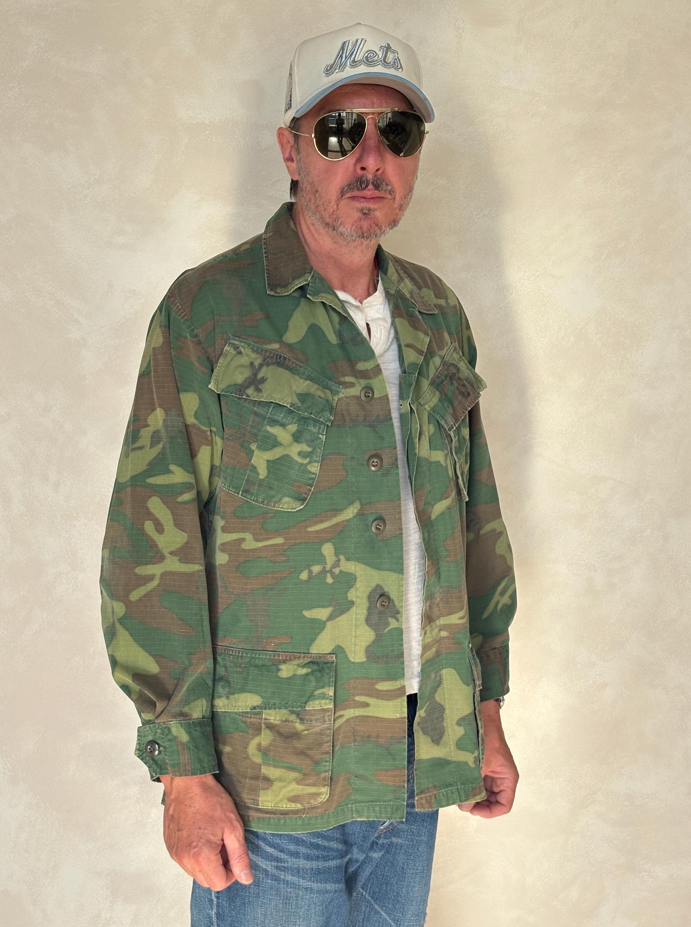 1969年製 USMC ERDL 迷彩ジャングルジャケット（本物）｜ベトナム戦争