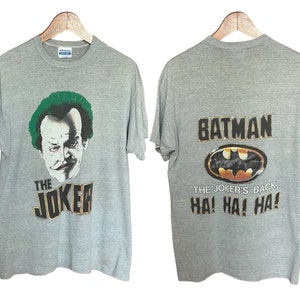 Size XL. Made In USA 1989 Comics Inc Jocker t shirt