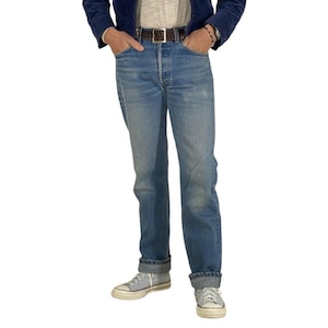 Calça Jeans Levi's 501 Vintage Denim 33X36 Fabricada nos EUA