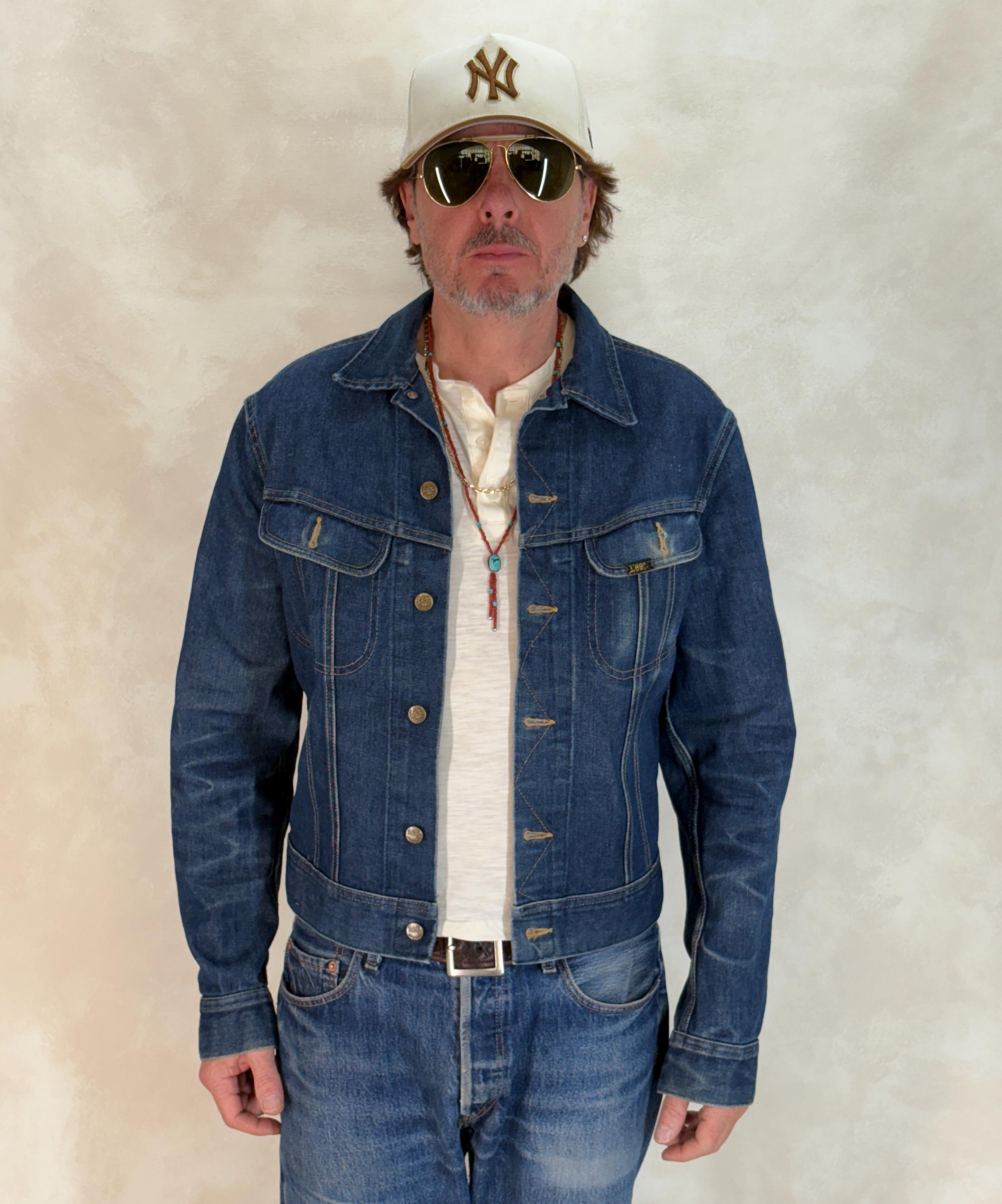 Vintage 1970s Lee Denim Jacket Made in USA – 2 Chest Pocket Type
