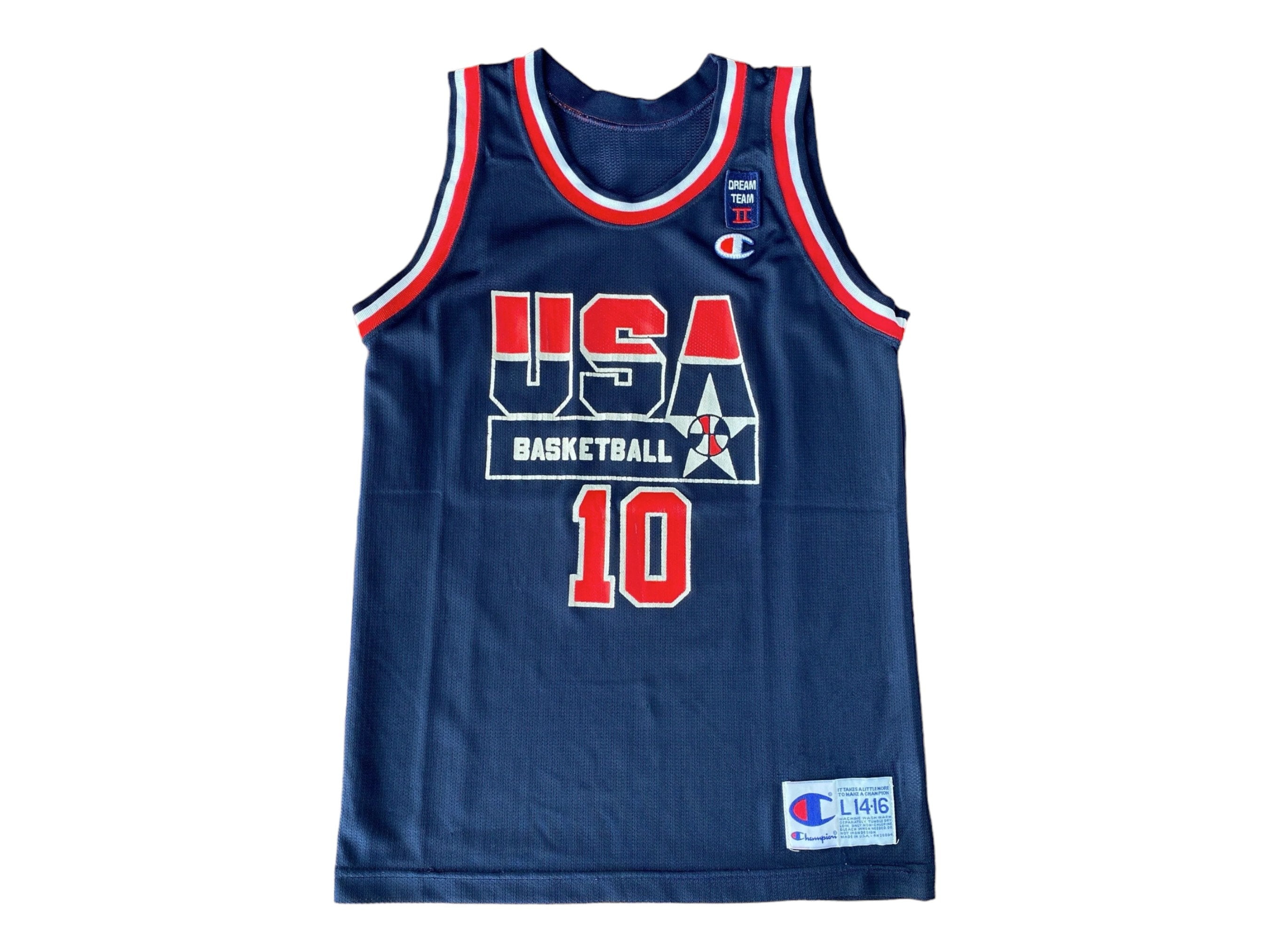 Youth L 14-16. Vintage 90s Champion NBA USA Dream Team #10 Youth L 14-16. Vintage 90s Champion NBA USA Dream Team #10