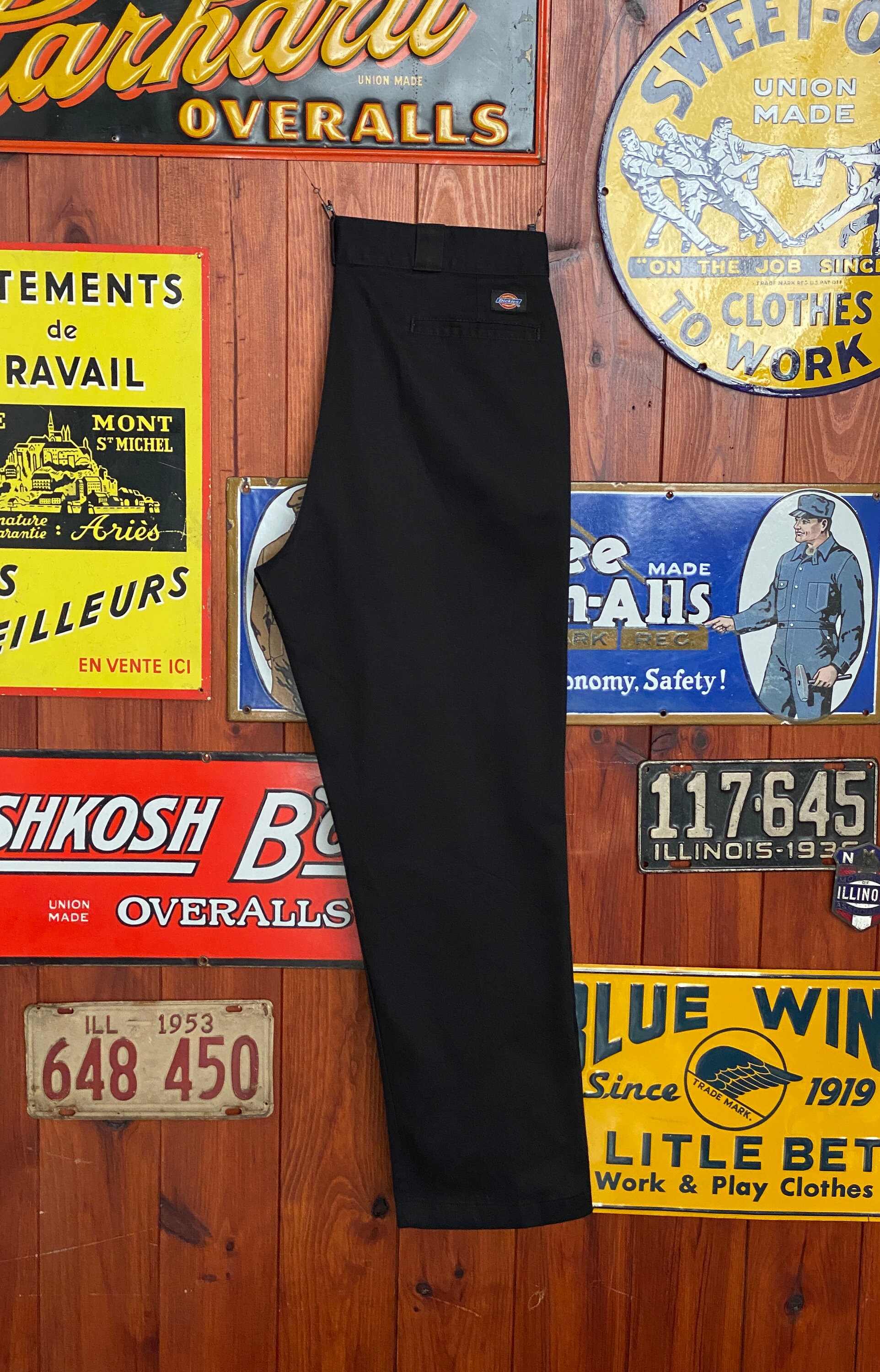 Vintage Dickies 874 Work Pants – Black – Made in USA | Classic