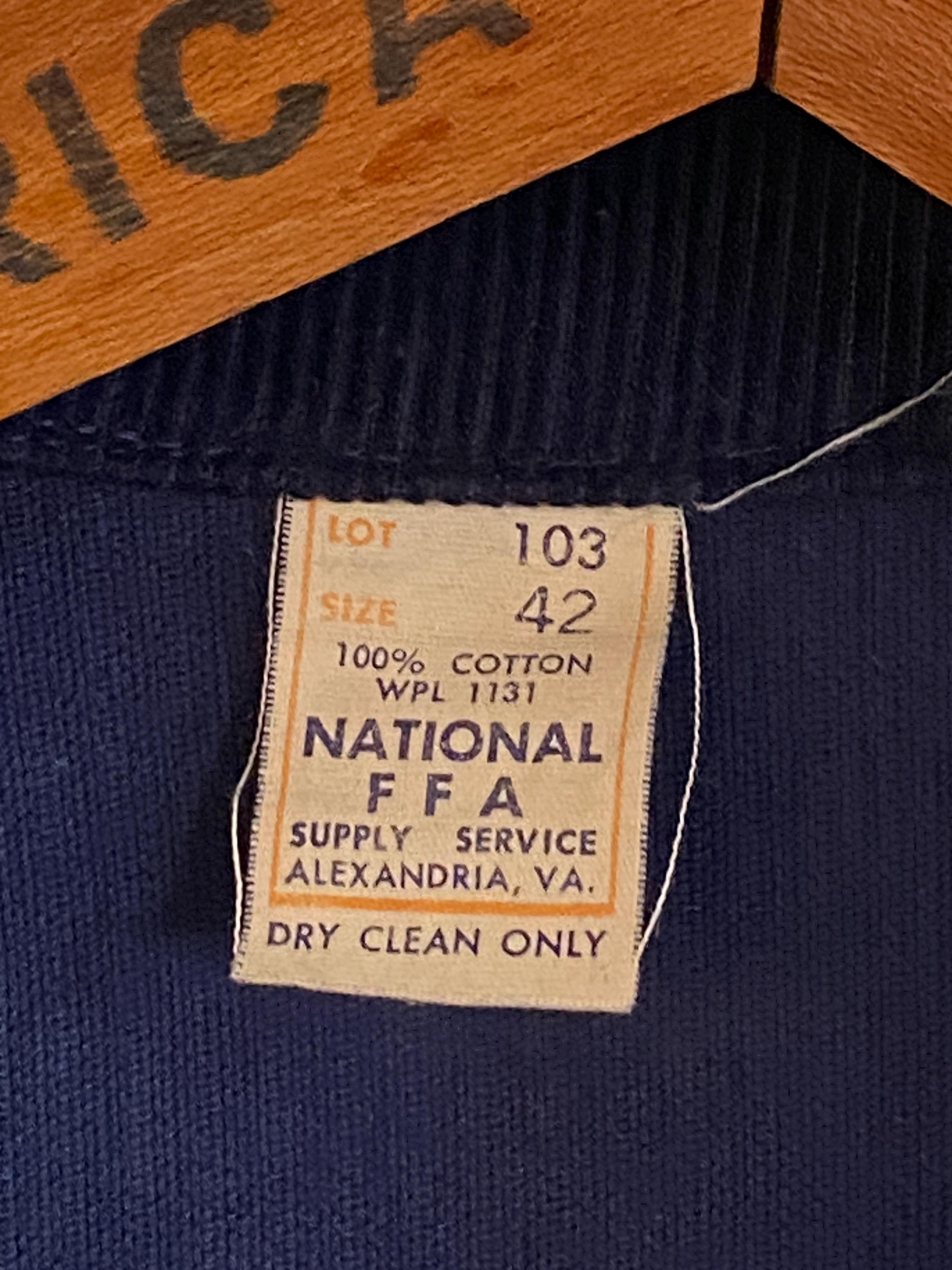 Size 42US / 52EU. Vintage Texas Future Farmer of America