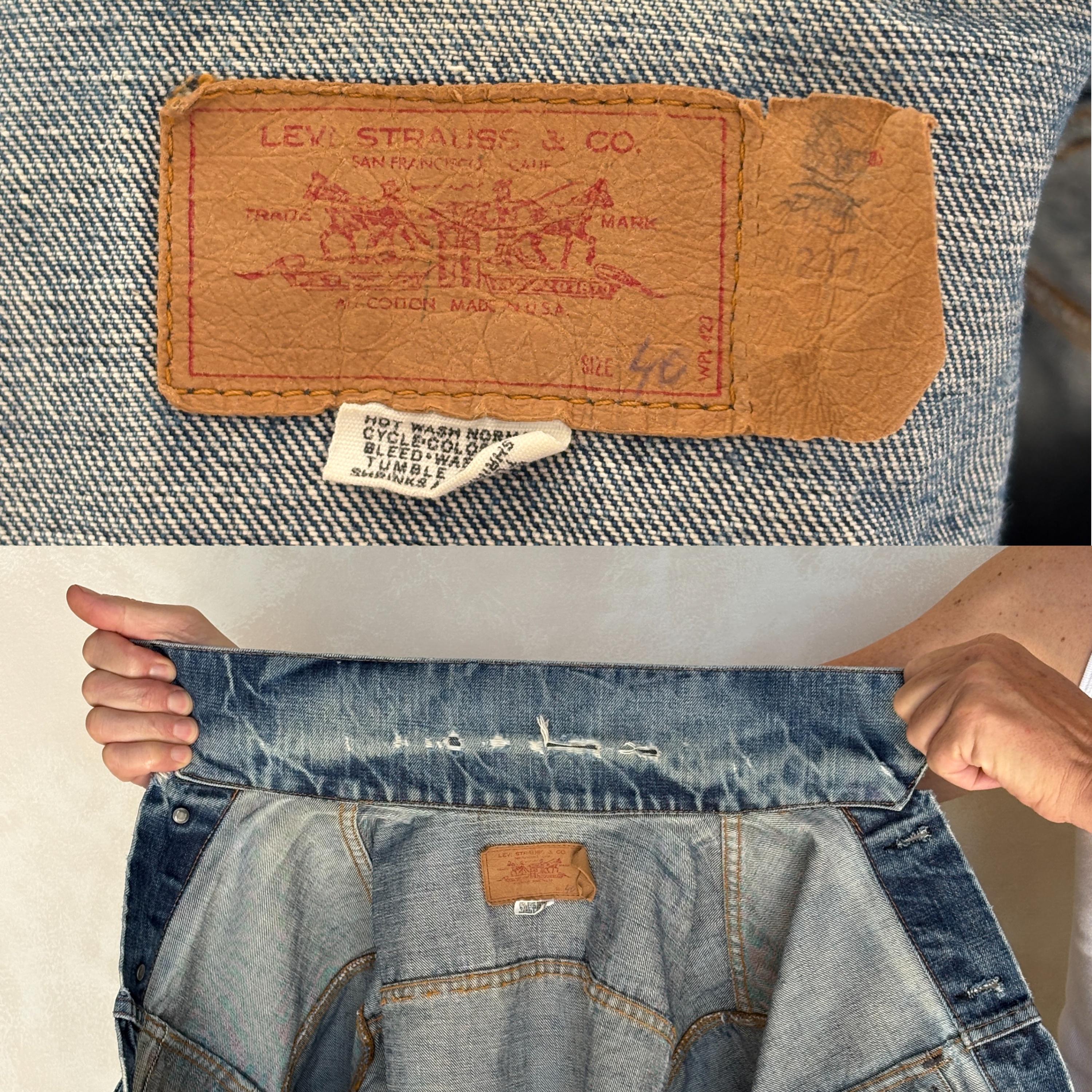 Vintage 70s Levi's Denim Trucker Jacket - Type III - Made in USA