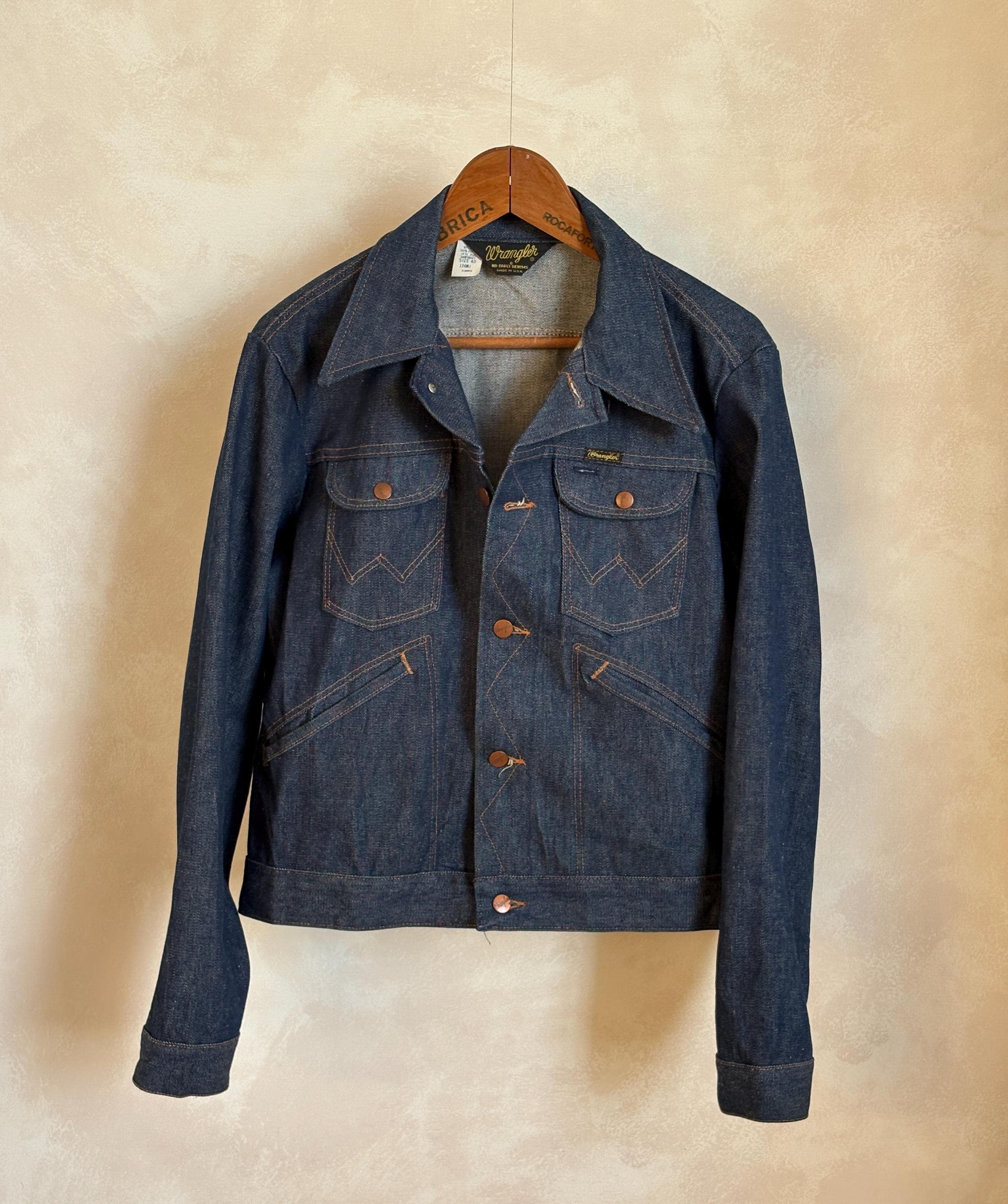 Authentic 80s Wrangler 126MJ Denim Jacket | Made in USA | Vintage