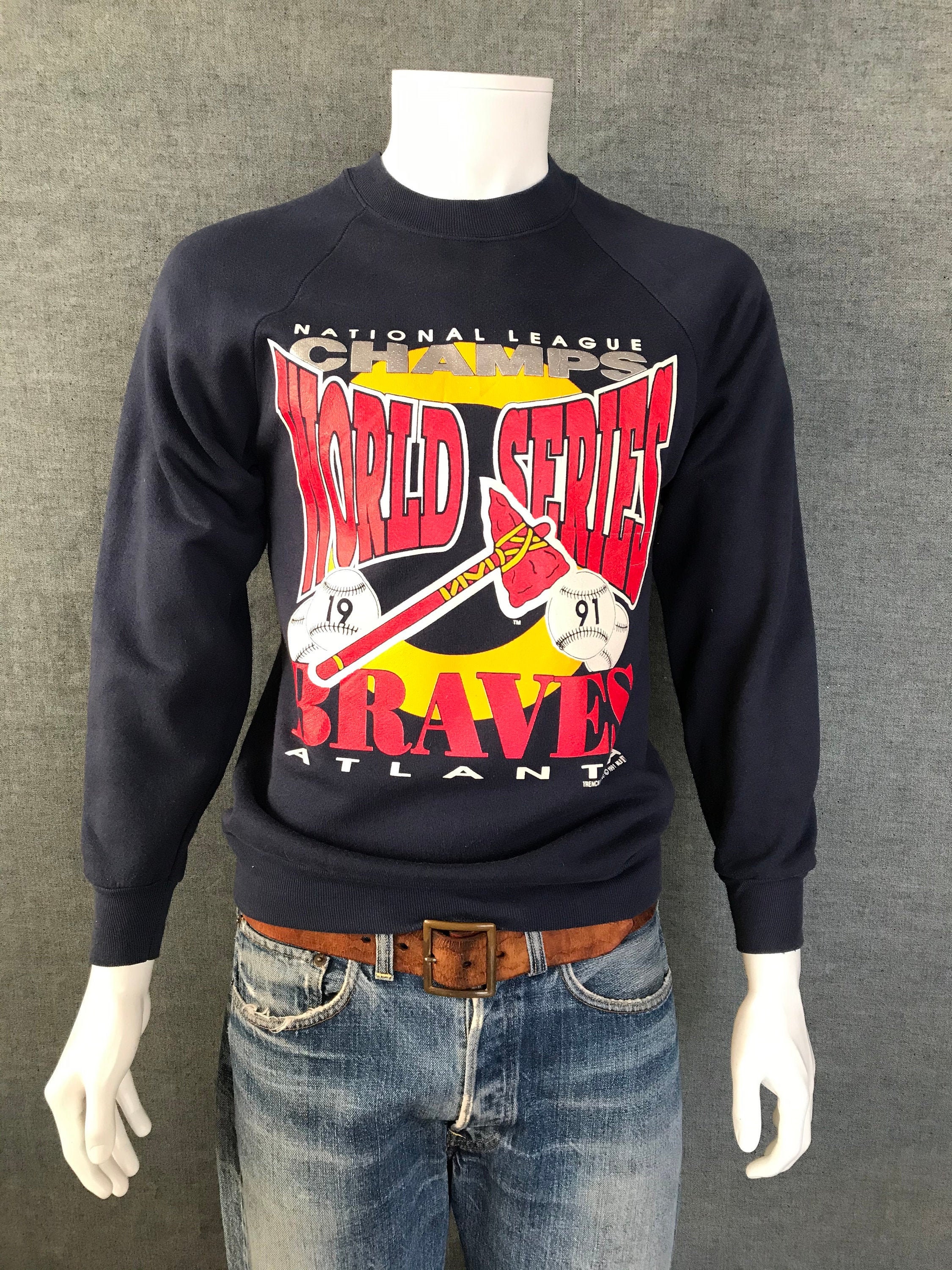 vintage braves sweatshirt