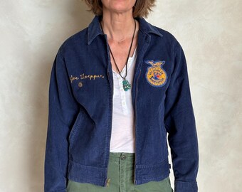 Vintage 70s FFA Illinois Corduroy Jacket – Future Farmers of