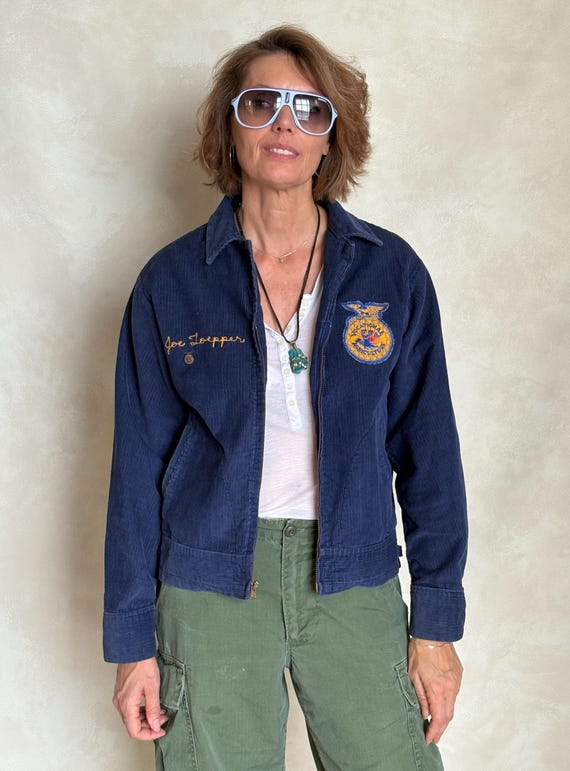 Vintage 70s FFA Illinois Corduroy Jacket – Future Farmers of
