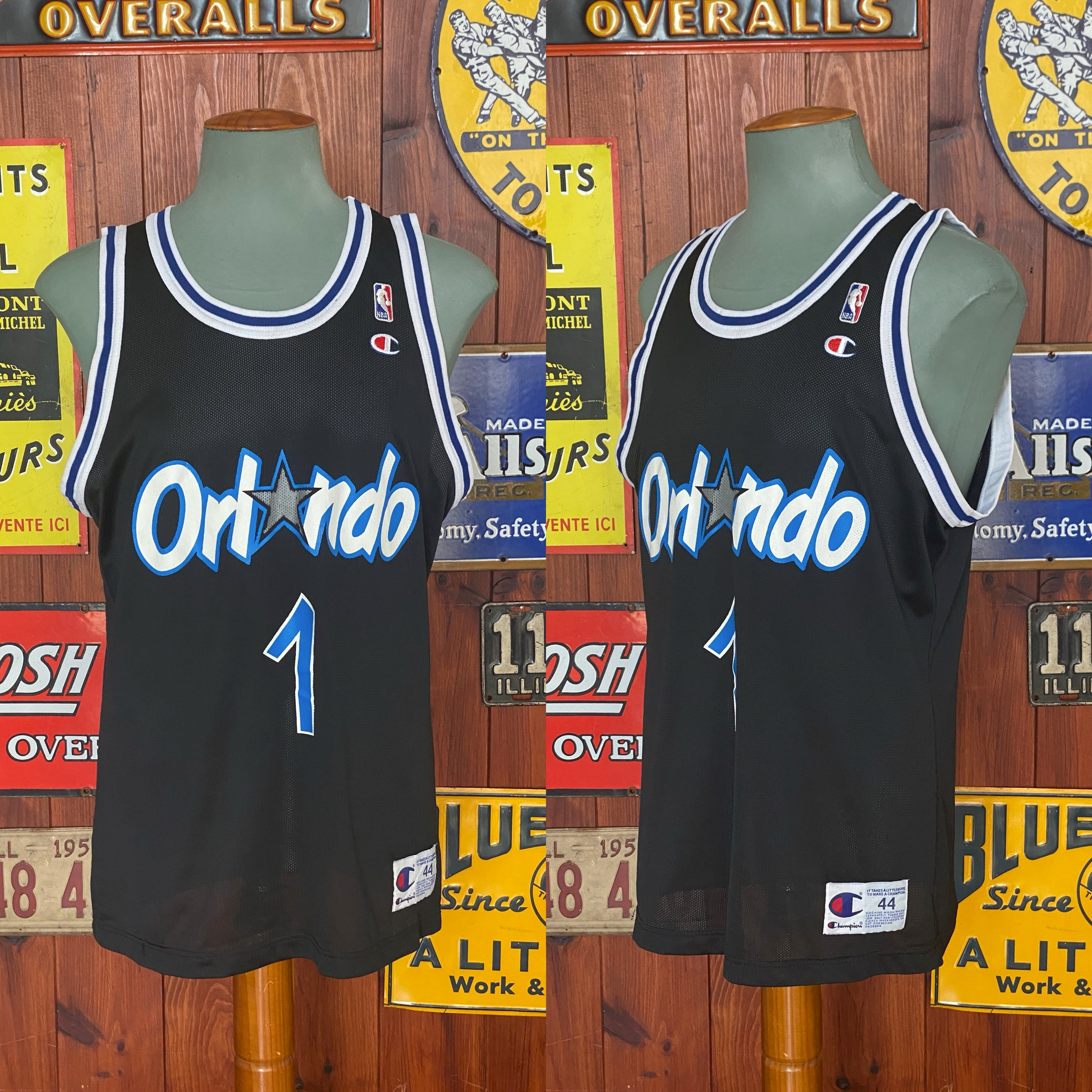 Vintage 90s Orlando Magic NBA Jersey – Hardaway #01 by Champion