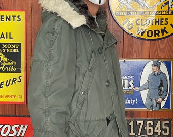 Authentic 1980 US Air Force N-3B Parka – Vintage Extreme Cold