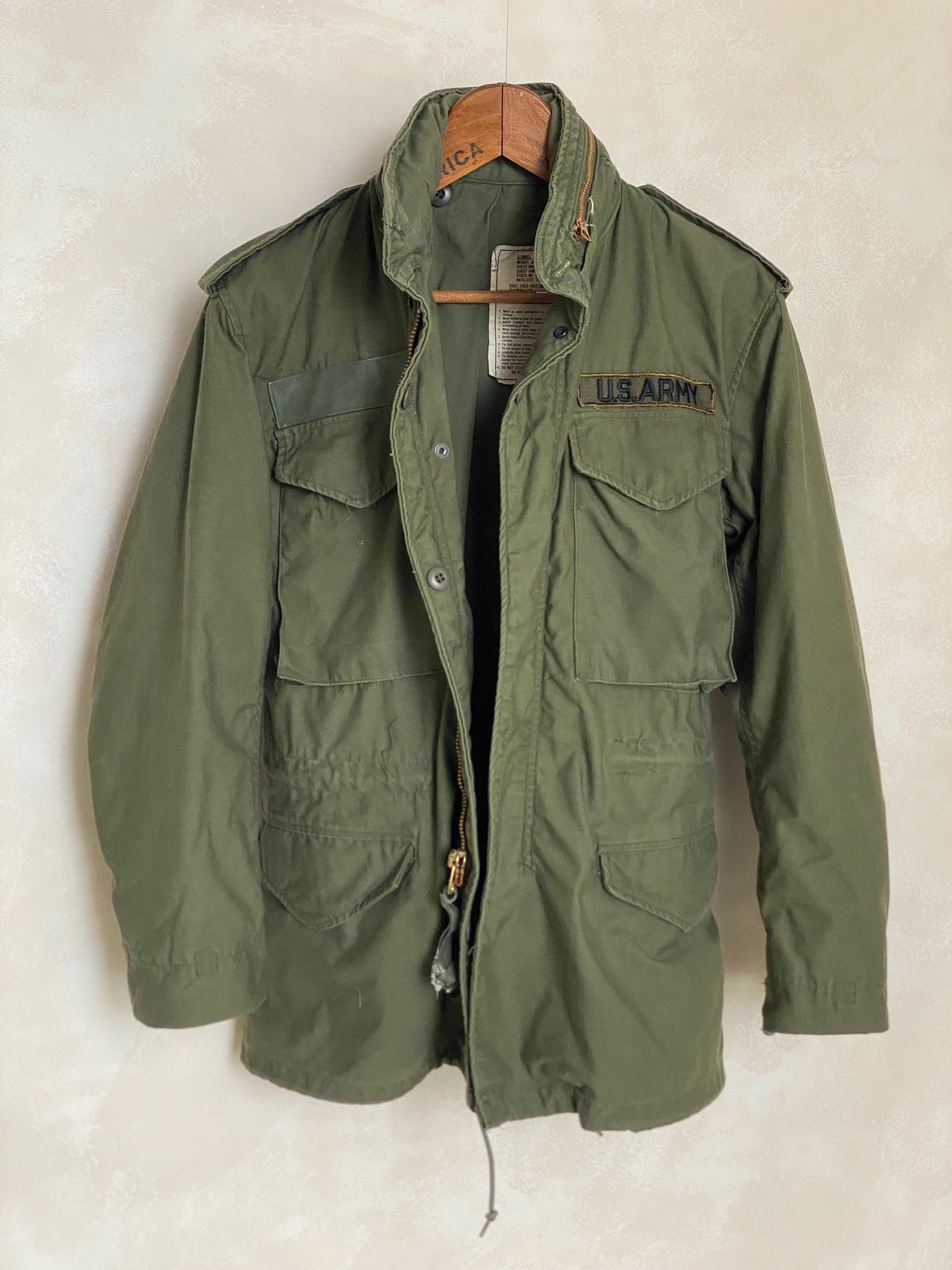 Authentic 1980 Us Army M-65 Field Jacket – Vintage Military Issue