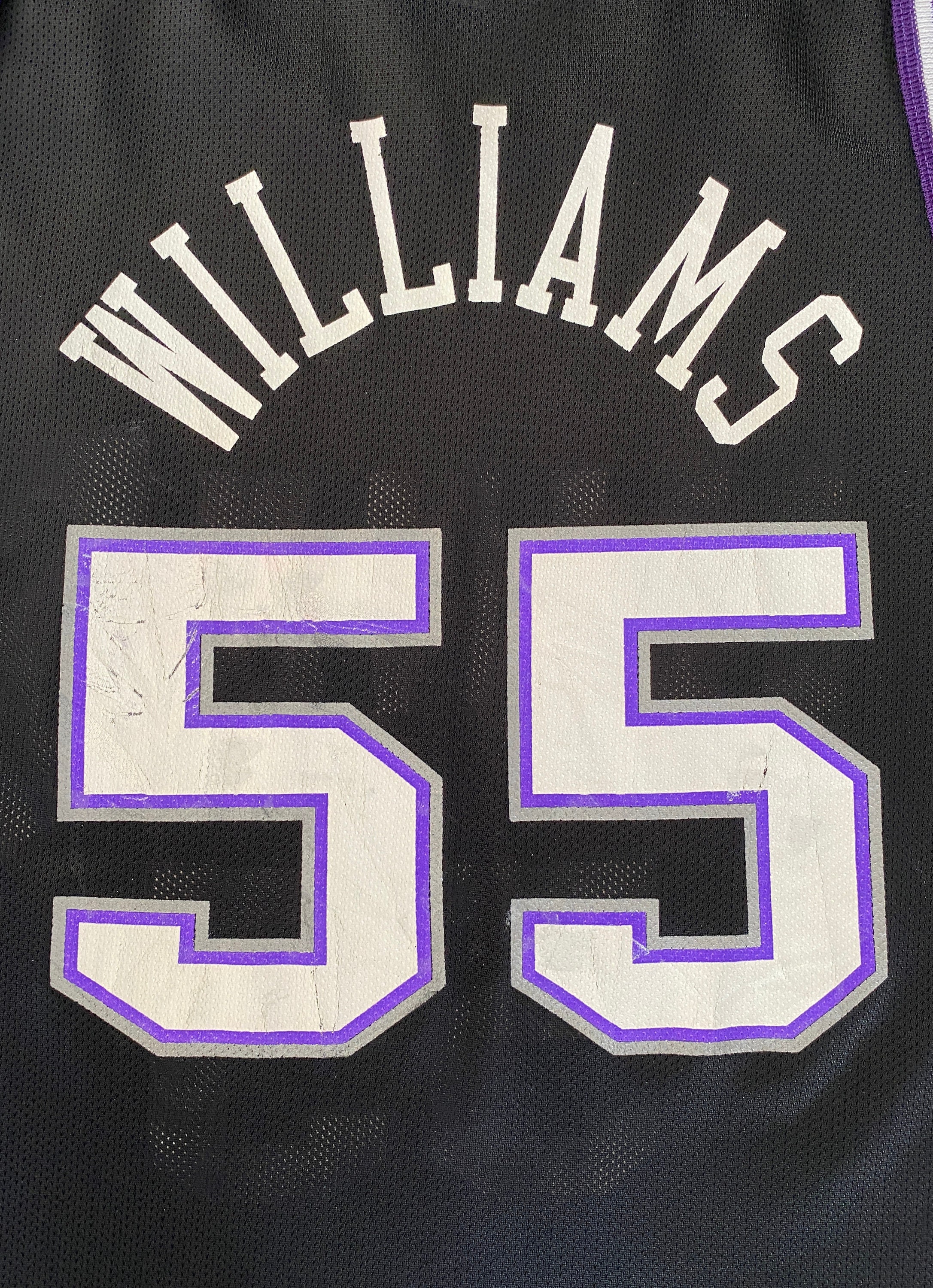 Sacramento Kings Jason Williams #55 Nba Classic Black Jersey - Dingeas