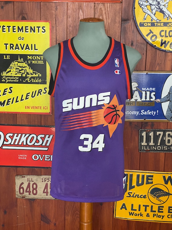 Vintage 90s Phoenix Suns NBA Jersey – Barkley #34 by Champion Made