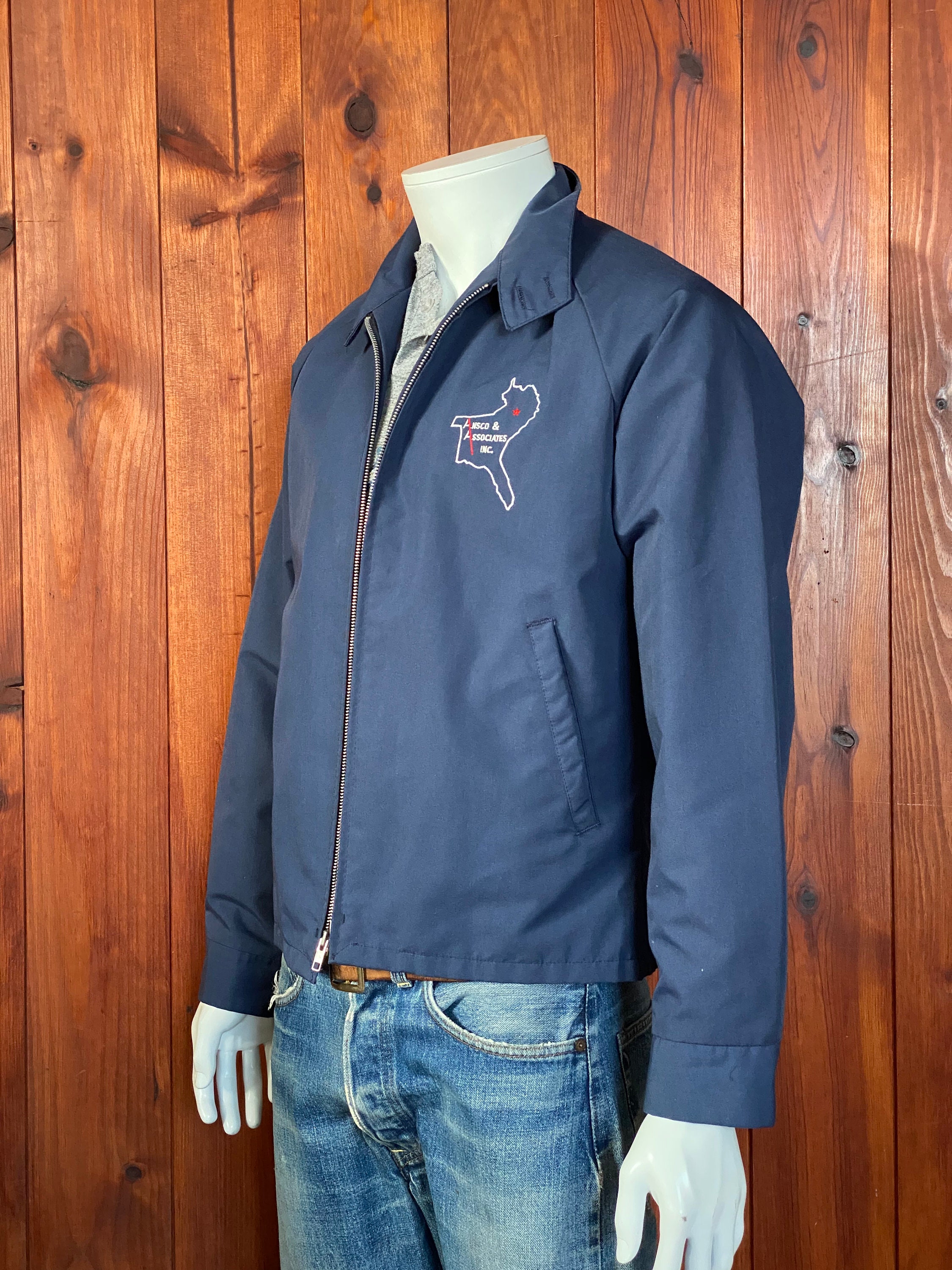 Size M. Vintage 70s Sportsmaster Jacket. Made in USA Baracuta - Etsy