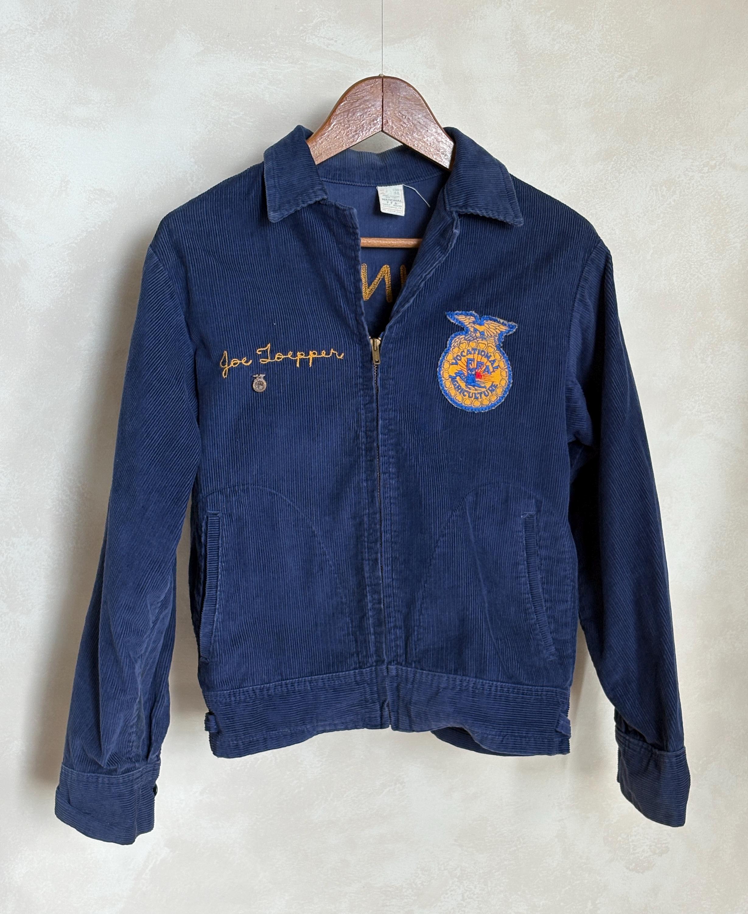 【古着】FFA Illinois official jacket Vintage 70s FFA Illinois Corduroy Jacket – Future Farmers of