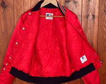 St. Louis Cardinals Vintage 80's USA Satin Starter Jacket – thefuzzyfelt