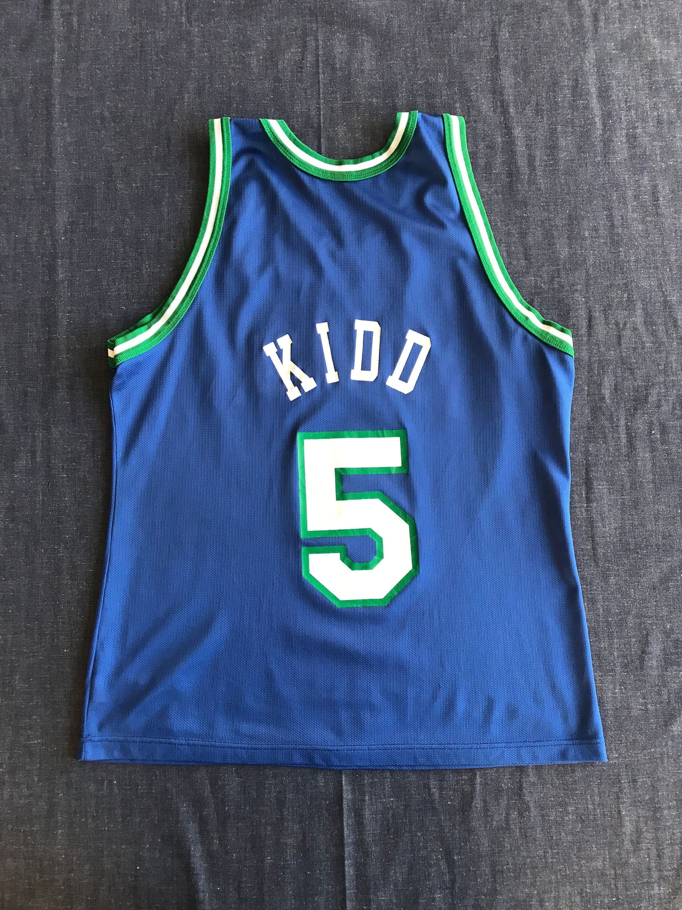 Vintage 90s California Bears Jason Kidd Basketball Jersey Size 46 Cal  DeLong