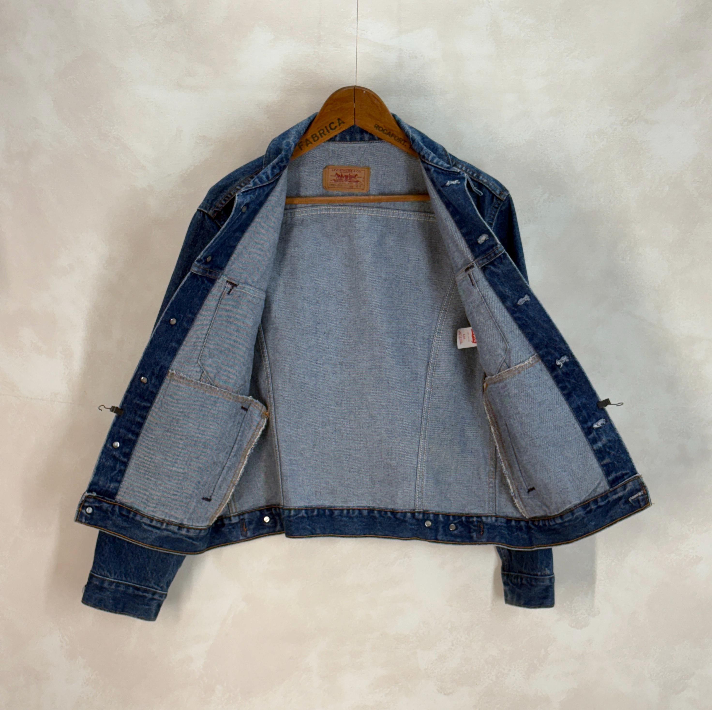 Vintage 80s Levi's 70506 Denim Jacket – 4-pocket Type III Trucker