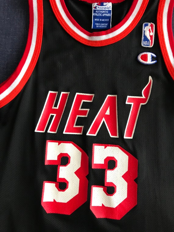 Miami Heat Vintage 90s Champion Basketball Shorts Red NBA 