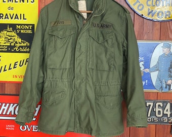 【実物1st・希少SMALL-SHORT】 M-65 FIELD JACKET Small Short. Authentic 1978 US Army Vintage M-65 Field