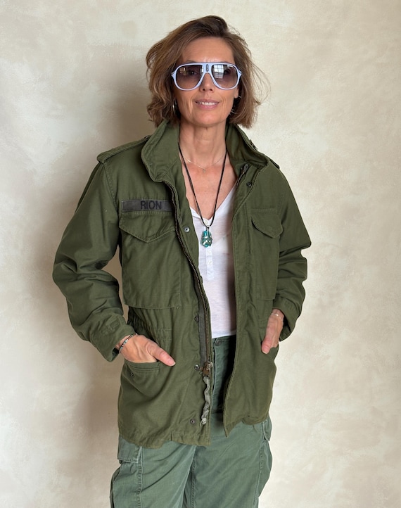 Authentic 1982 US Army M-65 Field Jacket – Vintage Military Combat