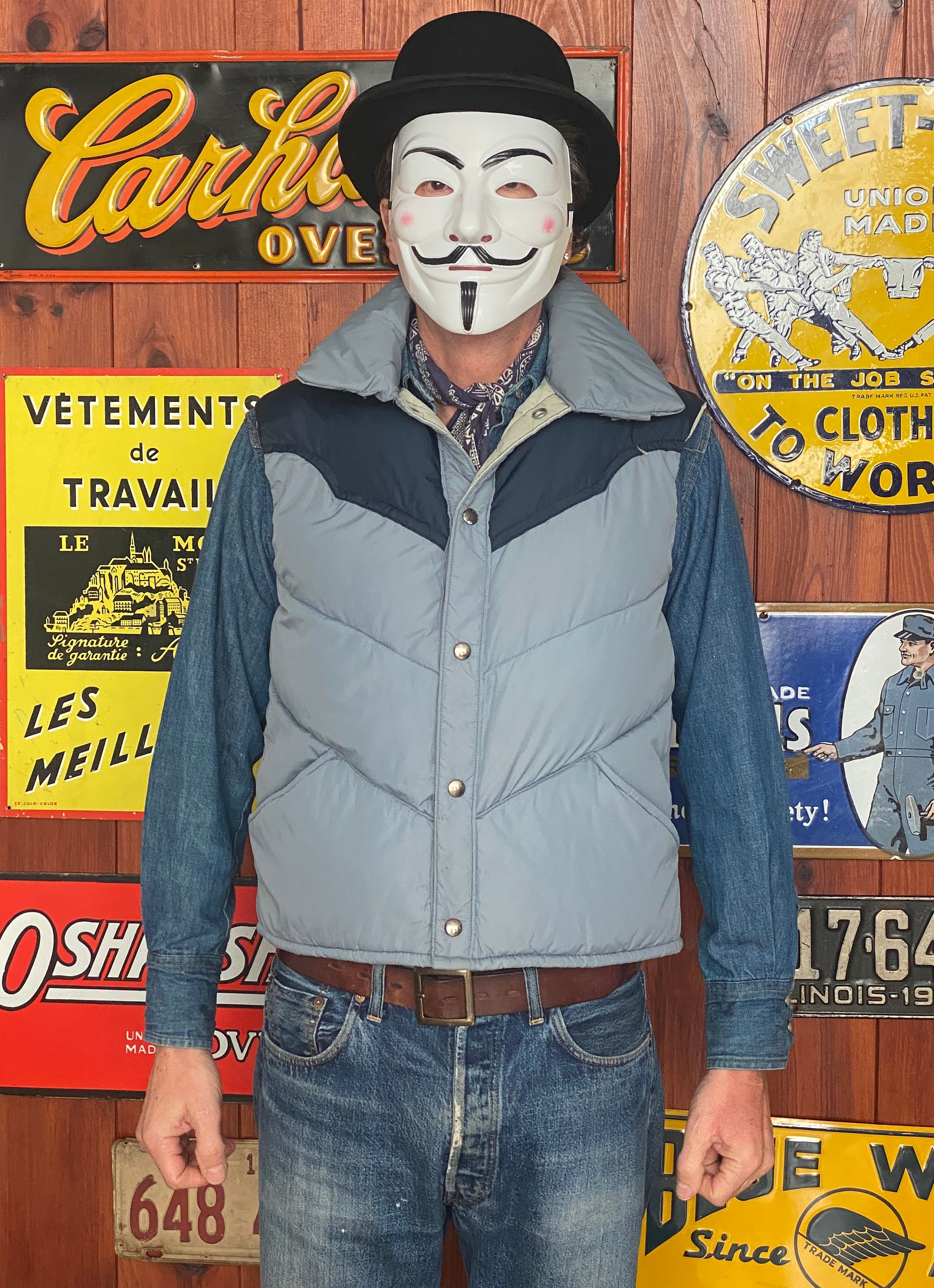 70s Brandon Colorado Down Vest USA製 Vintage Brandon Colorado Down Vest – Made in USA – Size Medium ジャケット・アウター