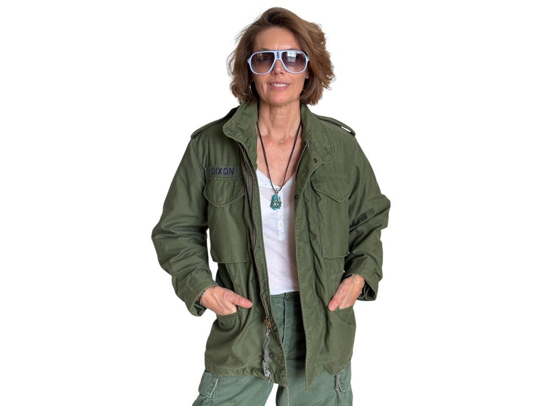 Authentic 1982 US Army M-65 Field Jacket – Vintage Military Issue