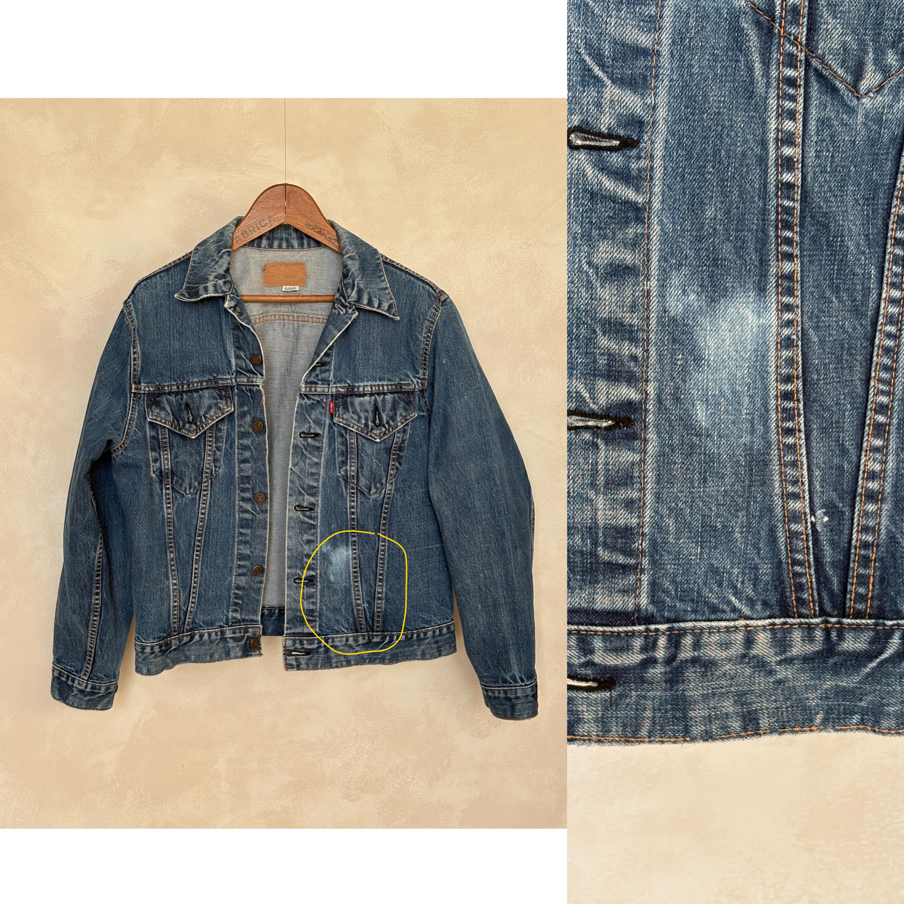 Vintage 70s Levi's Denim Trucker Jacket | Single Stitch | Made in