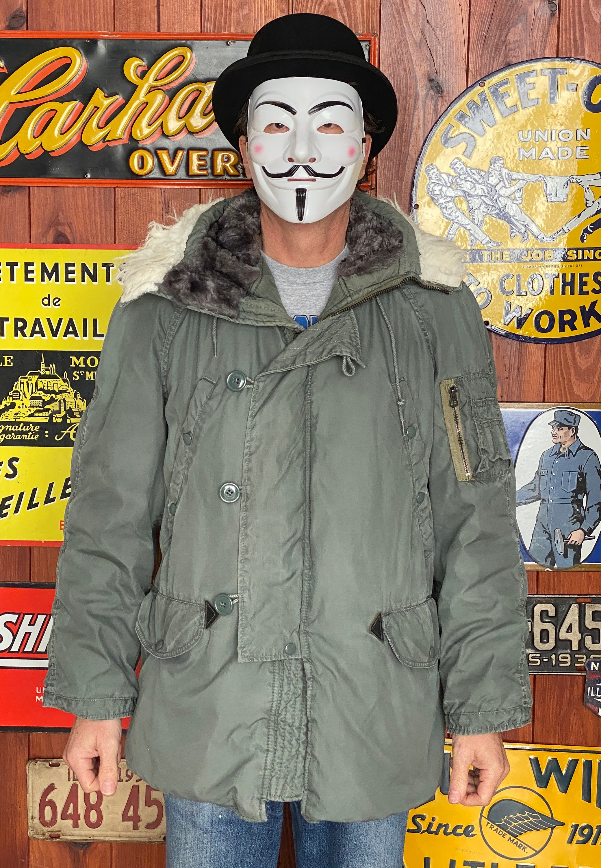 Authentic 1980 US Air Force N-3B Parka – Vintage Extreme Cold