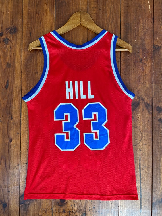 Size 36. #33 Hill Piston 90s Vintage NBA jersey M… - image 6