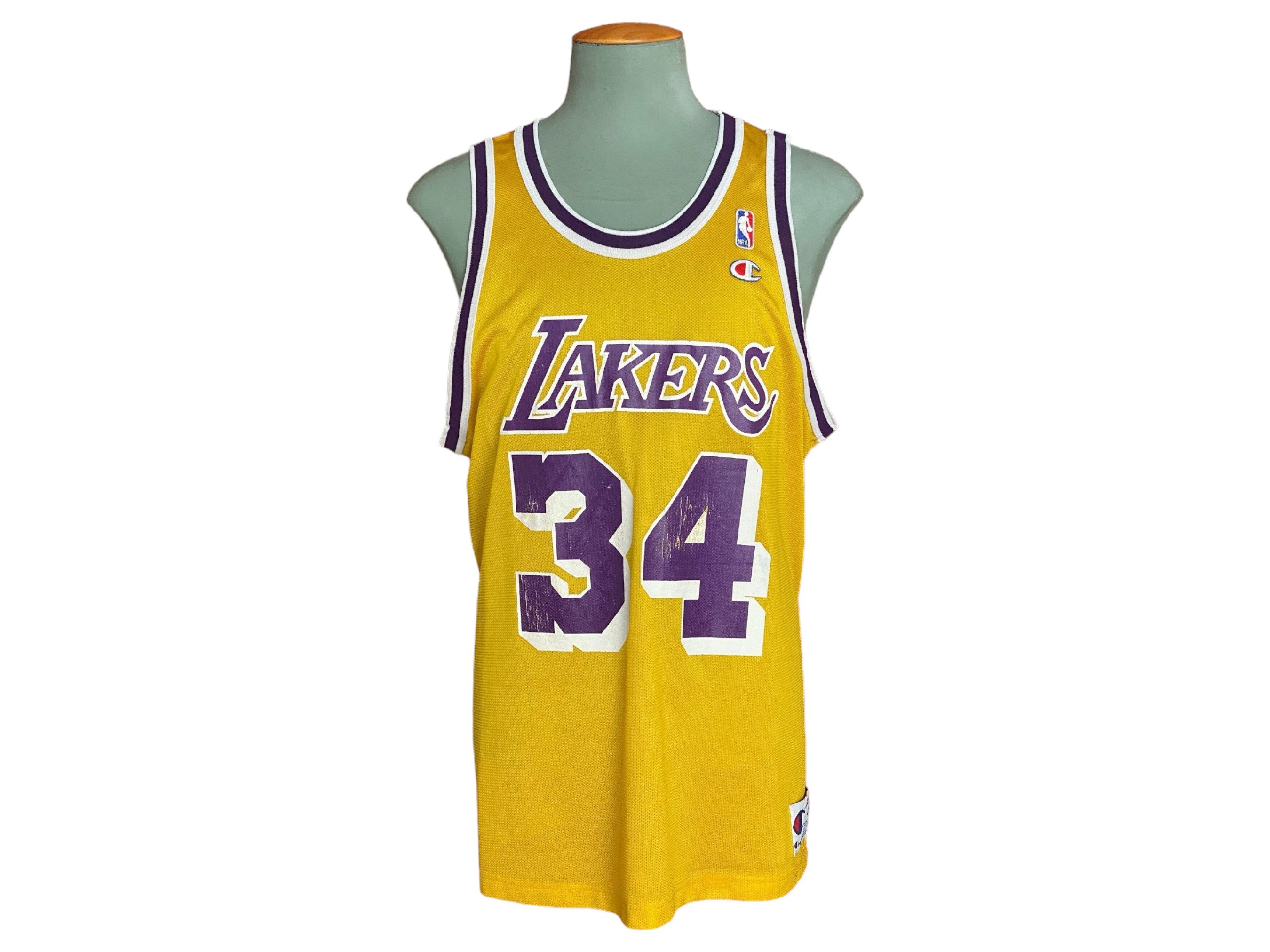 Lakers 34番 ユニフォーム サイズ52 Champion Lakers 34番 ユニフォーム サイズ52 Champion LA Lakers #34