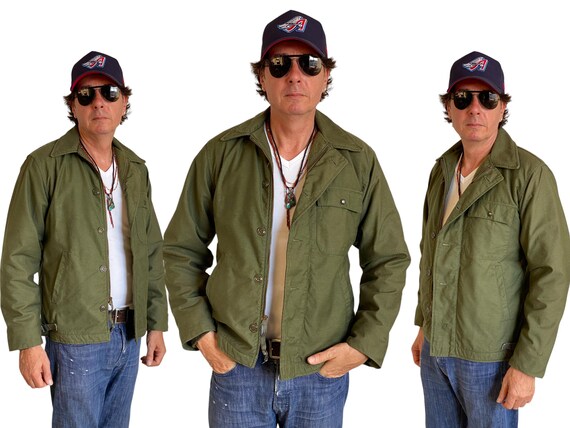 US Navy A-2 Deck Jacket — 1985 Issue, Authentic Military Outerwear