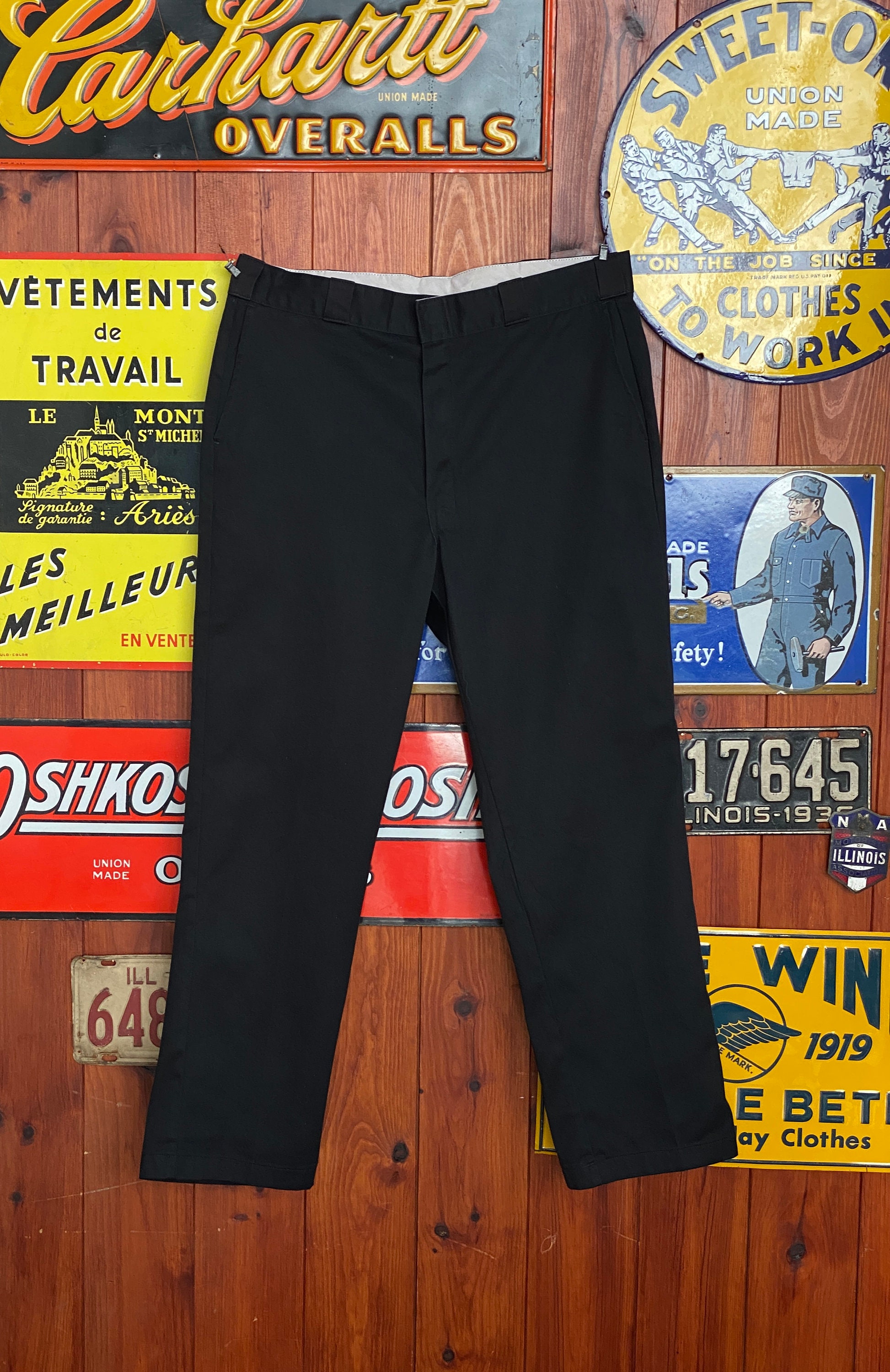 Vintage Dickies 874 Work Pants – Black – Made in USA | Classic