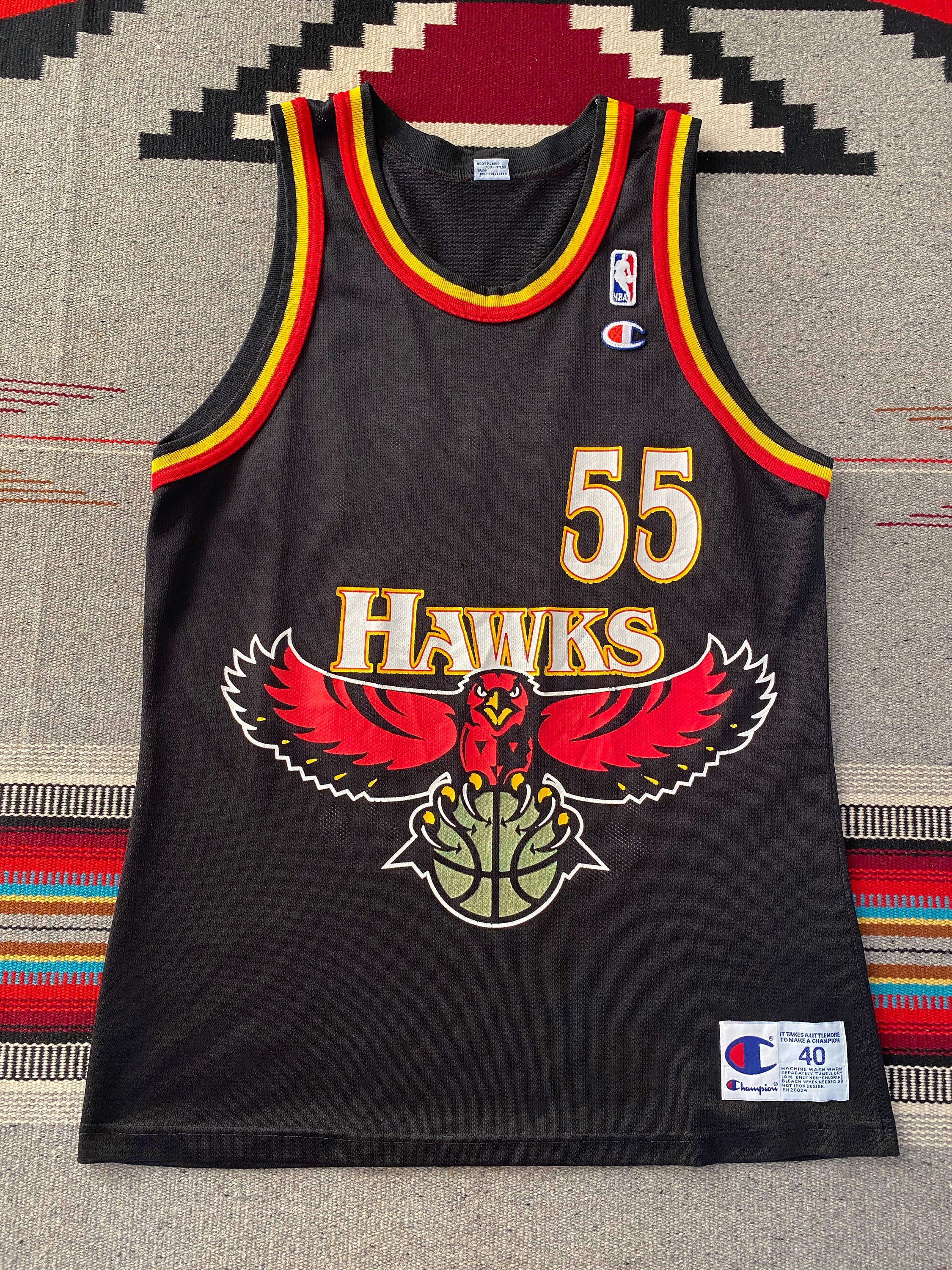 Atlanta Hawks Jersey #55 Mutombo