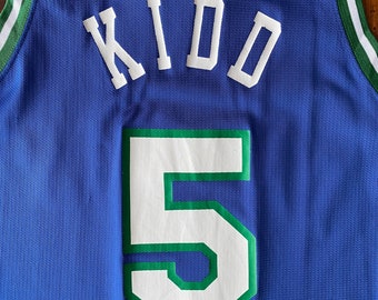 ミュージシャン BE:FIRST ORIGINAL BASKETBALL JERSEY Size 40. VTG 90s NBA Champion Dallas #5 Kidd Jersey Made in